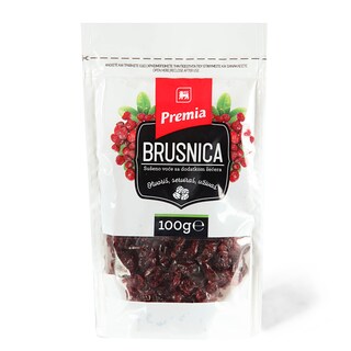 Suva brusnica Premia 100g