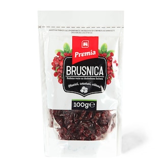 Suva brusnica Premia 100g