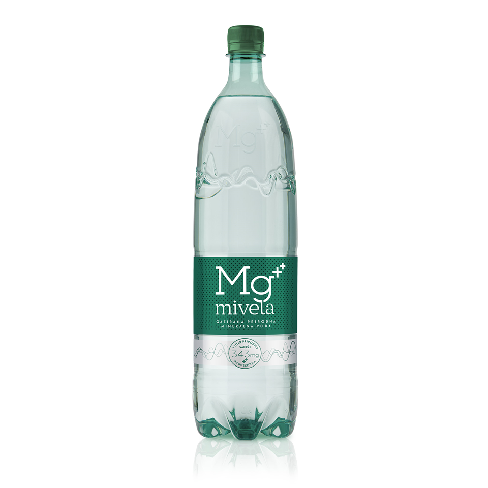 Voda gazirana Mg Mivela 1,35l