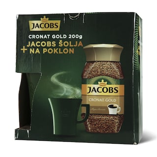 Jacobs Cronat Gold 200g+poklon solja