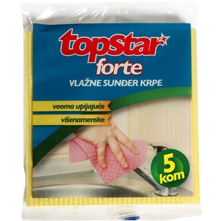 Sundjer-krpa Top Star Forte 5kom