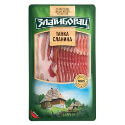 Tanka slanina slajs Zlatiborac 100g