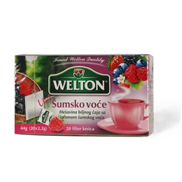 Sumsko voce aromat.vocni caj  Welton 44g