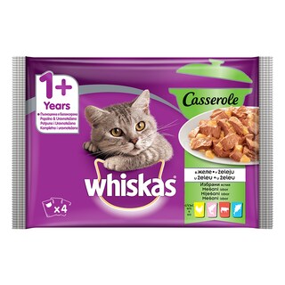 Whiskas Casserole Mesani izbor 4x85g