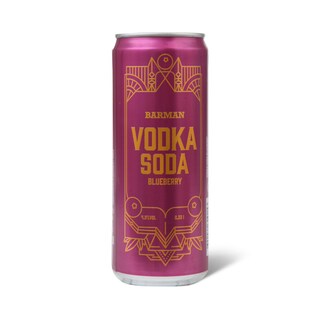 Vodka soda Blueberry Barman 0.33l