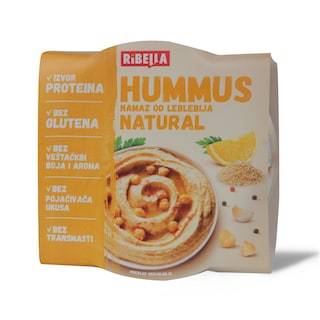 Ribella | Hummus natural Ribella 200g | Maxi