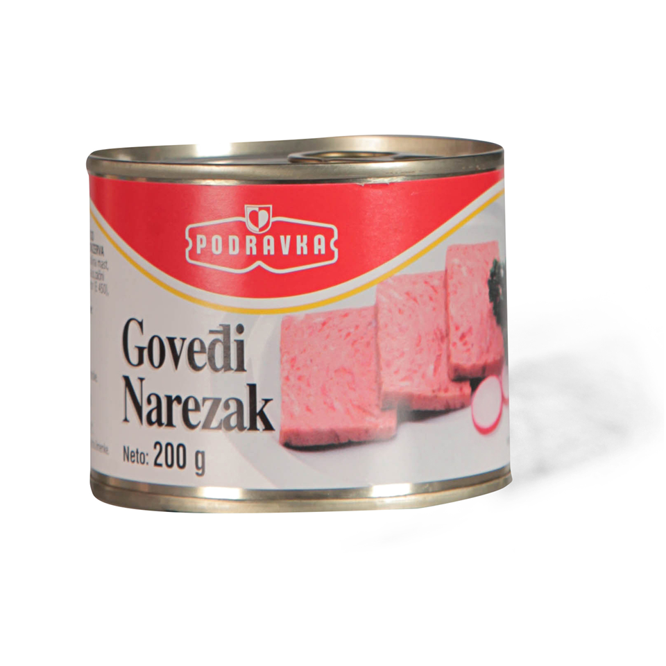 Govedji narezak Podravka 200g