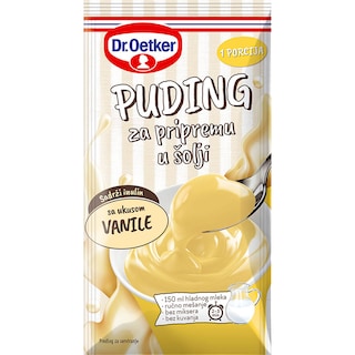 Puding pripr.solja vanila Dr.Oetker 30g