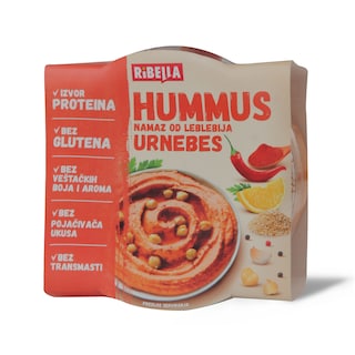 Houmous Urnebes Ribella 200g