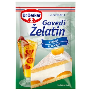 Zelatin govedji Dr Oetker 10g