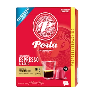 Kafa Nesp.Alu Espr.Cl.Perla UTZ 20caps
