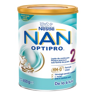 Mleko NAN optipro 2 HM-O 6M 400g