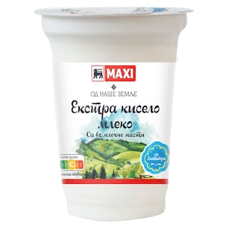Ekstra kiselo mleko ONZ 6%mm 180g