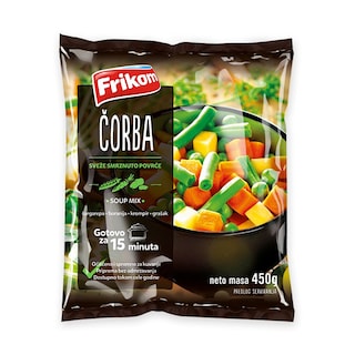Smrznuta mesavina za corbu Frikom 450g