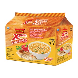 Nudle ukus spec.piletina X-Press 350g
