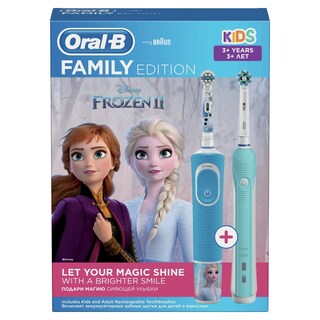 Set el.cet.Oral B PRO1 700Blue+Frozen