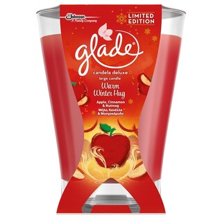 Velika mirisna sveca Jabuka Cimet Glade