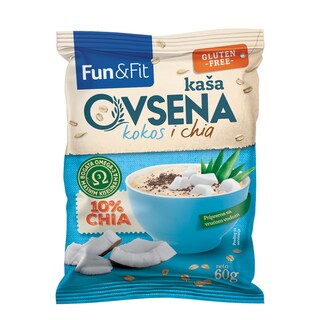 Ovsena kasa kokos i cia semenke 60g