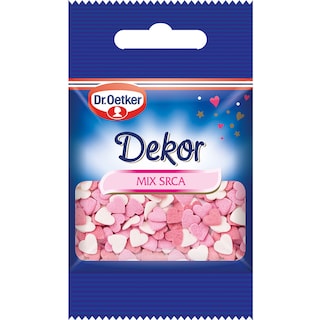 Dekorativni mix srca Dr.Oetker 10g