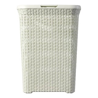 Kos za ves ratan krem Curver 60l