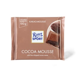 Cokoada kakao mousse Ritter Sport 100g