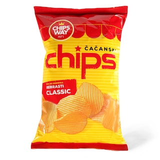 Cips classic rebrasti Chips Way 150g