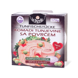 Tunj komadi s povrcem La Perla 170g