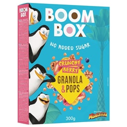 Ovsena granola pops voce Boom Box 300g