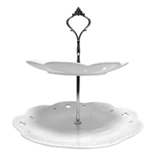 Stalak za tortu 2nivoa 26/20x22cm Premia