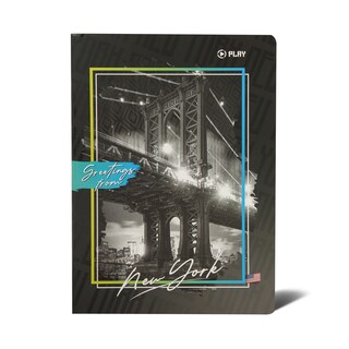 Sveska A4 40.2XLak City SK,DIKT,BLAN