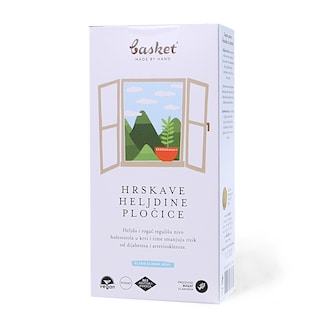 Hrskave heljdine plocice Basket 100g