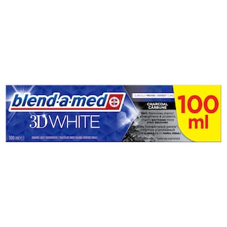 Pasta za zube BAM 3DW Charcoal 100ml