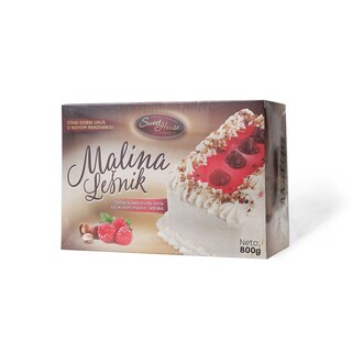 Smrz.torta Slatki dar malina lesnik 800g