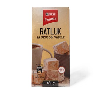 Ratluk sa ukusom vanile Premia 180g