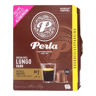 Kafa Nesp.Alu Lungo Dark Perla UTZ20caps