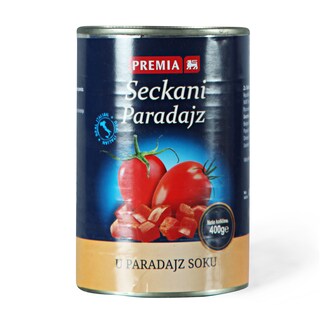 Paradajz seckani Premia 400g