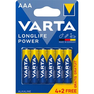 Baterija alkalna LL Power LR03 Varta 4+2