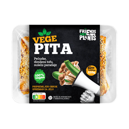 Vege pita pecurke/dim.tofu 220g