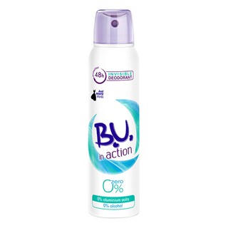 Deo sprej BU In Action Zero 150ml
