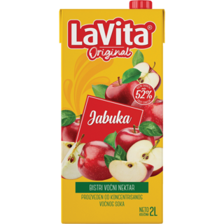 Sok jabuka nekt.slim La Vita 2l
