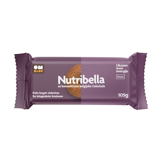 Keks Nutribella sa belg.cok.105g