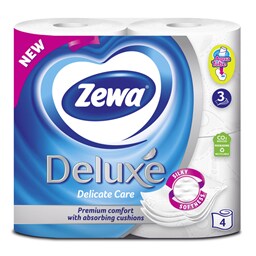 Toalet papir deluxe pure white Zewa 4/1