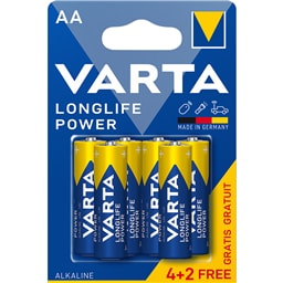 Baterija alkalna LL Power LR6 Varta 4+2