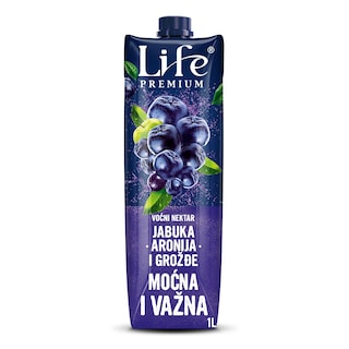 Sok aronija vit.C Life 1l