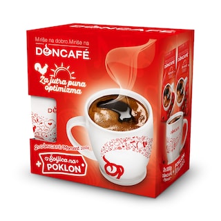 Set kafa ml.Doncafe Moment 2x200g+solja