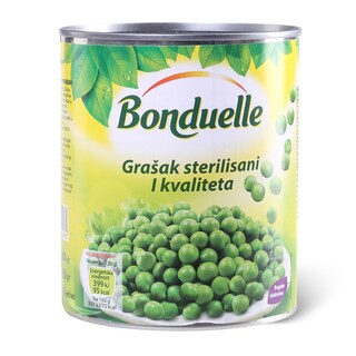 Grasak sterilisan mladi Bonduelle 800g