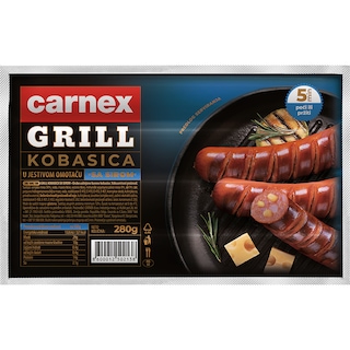 Gril kobasica sa sirom Carnex 280g