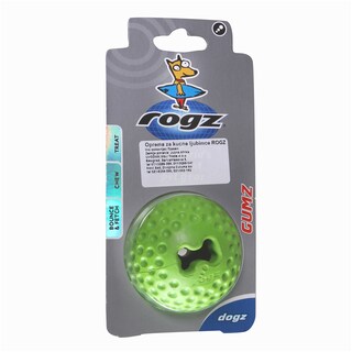 Lopta/tvrda guma M zelena RGU02L