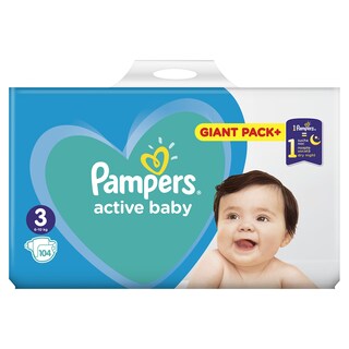 Pelene za decu Pampers 3 GPP 104