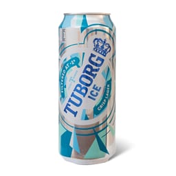 Pivo Tuborg Ice limenka 0.5l